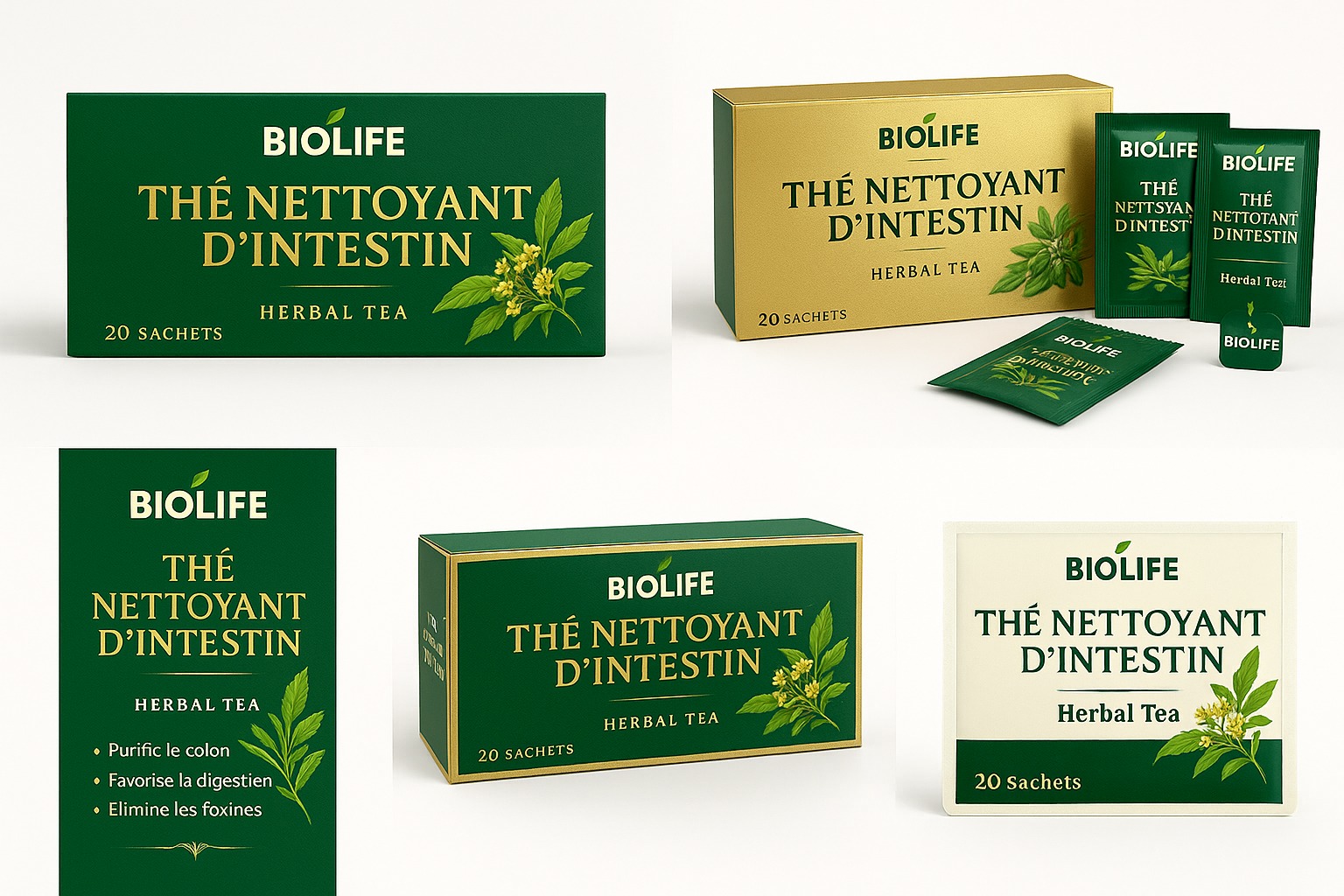 Thé Nettoyant d'Intestin BioLife