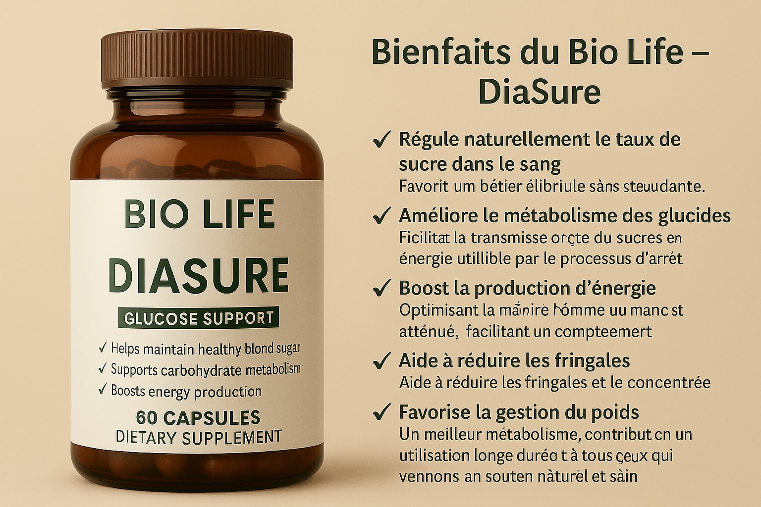 Bio Life DiaSure - Glucose Support